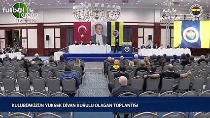 Eski boksör Veysel Oran, Fenerbahçe Divan Kurulu'na damga vurdu