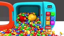 Learn Colors Bunny Mold and Cake Blender Toy Soccer Ball Finger Family Song for Kids Children