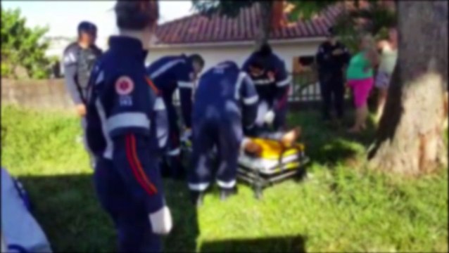 Equipes da GM e Samu são acionadas para resgatar homem que estava em surto