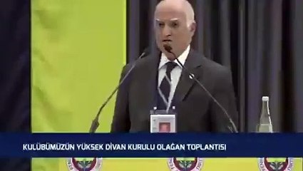 Fenerbahçe Divan Kurulu'nda ilginç anlar