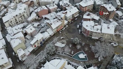 Bursa'da Kartpostallık Kar Manzaraları