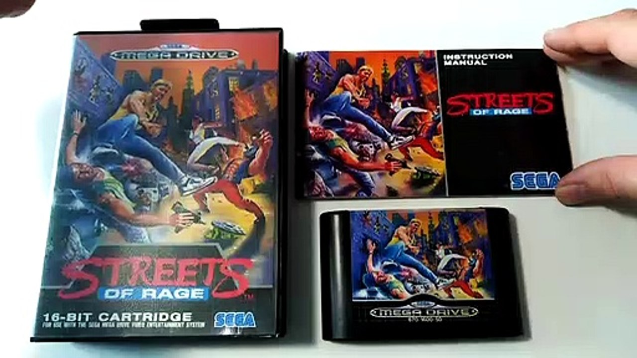 La collection de bigvilo #027:  Streets of Rage (Megadrive)