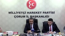 MHP Çorum Merkez İlçe Başkanlığına Reşit Büzkaya getirildi