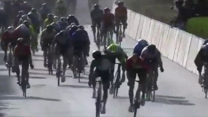 Cycling - Saudi Tour - Phil Bauhaus wins stage 5 and the overall, Nacer Bouhanni is furious