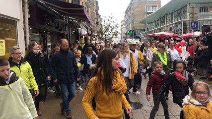 Opération Pièces Jaunes : flashmob du service pédiatrie