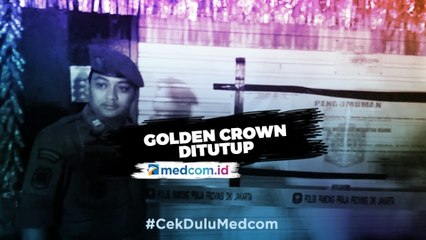 107 Orang Positif Narkoba, Diskotek Golden Crown Ditutup