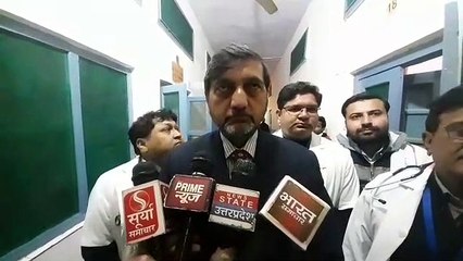 शामली: निरीक्षण पर पहुंचे सीएमओ, अस्पताल में मचा हड़कंप