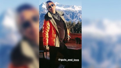 Elena Tablada de escapada en la nieve en Crans Montana