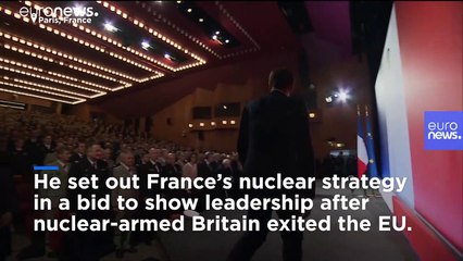 Macron calls for coordinated EU nuclear defence strategy — with France at centre