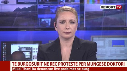 I burgosuri për Report Tv: Jemi 70 të dënuar në burgun e Reçit në grevë urie, duam mjek!