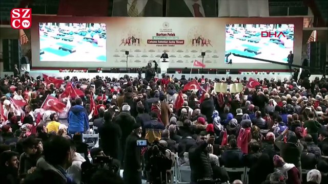 Cumhurbaşkanı Erdoğan: Burhan Felek 7 gün 24 saat hizmet verecek