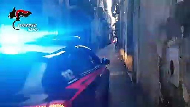 Napoli - Blitz Alto Impatto nel Vesuviano, sequestrate droga e armi (08.02.20)