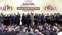 Cumhurbaşkanı Erdoğan, Burhan Felek Atletizm Pisti'nin açılışını yaptı