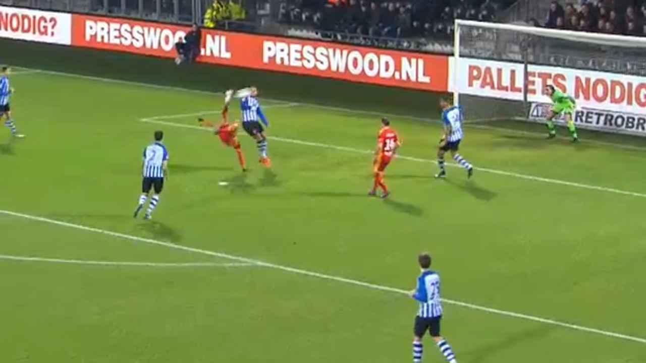 Le magnifique retourné d'Antoine Rabillard aux Pays-Bas