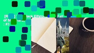 [Read] The Black Elfstone (The Fall of Shannara, #1)  Best Sellers Rank : #3