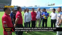 Jelang Piala Dunia U-20, Ketua Umum PSSI Periksa Kesiapan Stadion Madala Krida
