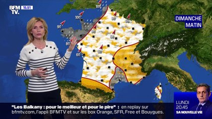 La météo pour ce dimanche 9 février 2020