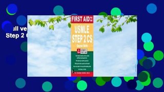 Full version  First Aid for the USMLE Step 2 CS Complete