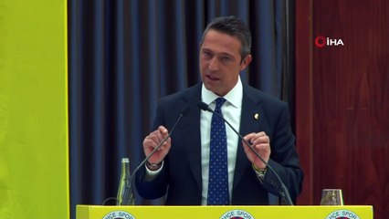 Fenerbahçe Başkanı Ali Koç'tan çarpıcı açıklamalar