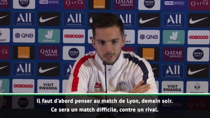 24e j. - Sarabia : "Penser à Dortmund serait une erreur"