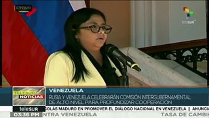 Gobierno venezolano recibe a canciller ruso