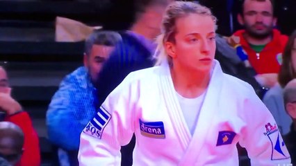 Momenti ku Distria Krasniqi fiton medaljen e artë