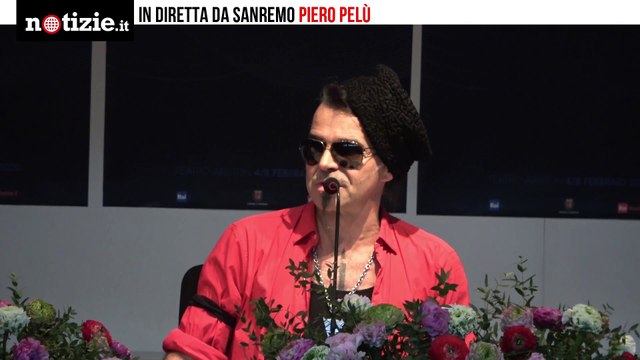 Sanremo 2020, Piero Pelù spiega Il Gigante e svela il significato del lutto al braccio | Notizie.it