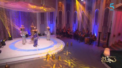 جلسات مع نجاة.. رقصة سريعة من فرقة "الرقص على الصينية "