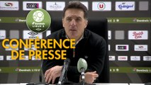 Conférence de presse EA Guingamp - FC Lorient (2-1) :  (EAG) - Christophe PELISSIER (FCL) - 2019/2020