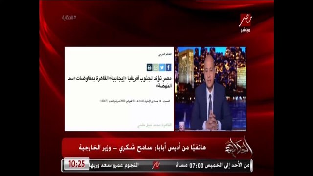 وزير الخارجية: نسعى للوصول لحل في مفاوضات سد النهضة قبل نهاية الشهر