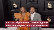 Chrissy Teigen's Very Unique Leggings