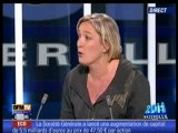 Marine LePen - BFMTv