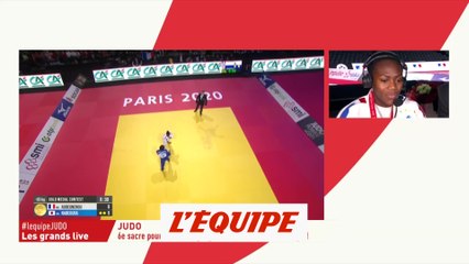 Quand Agbegnenou commente sa propre finale - Judo - Grand Slam