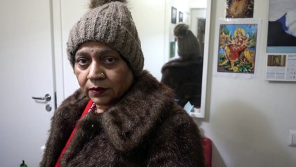 BDMV-78 Aruna & Hari Sharma ready to leave Uppsala home for Budapest, Hungary Oct 08, 2019