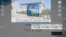 How to Trim & Split Demo Video _ PowerDirector Video Editor App ( 1080 X 1920 )