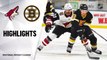 NHL Highlights | Coyotes @ Bruins 2/08/20
