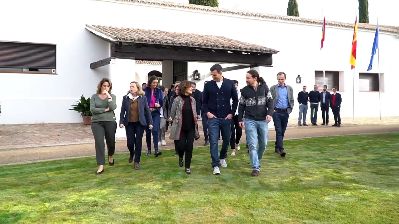 El Gobierno finaliza una jornada "muy productiva" en Quintos de Mora