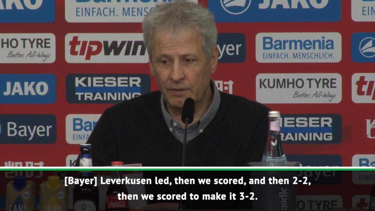 '4-3 defeat to Leverkusen difficult to digest'...