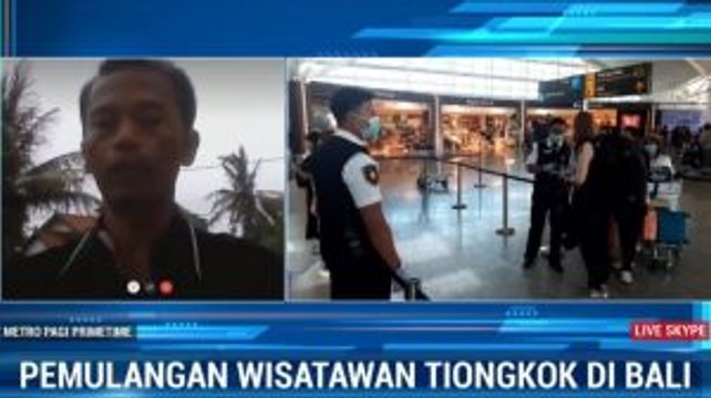 Pemulangan Wisatawan Tiongkok di Bali Dilakukan Bertahap