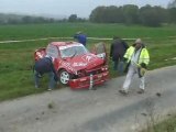 AX crash Rallye Picardie Jules Verne 2007