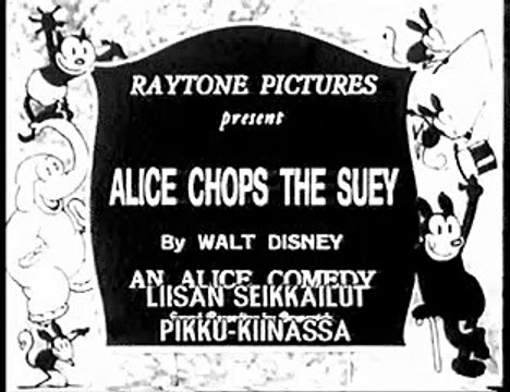Alice Chops the Suey (1925)