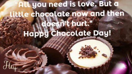 Chocolate Day Quotes | Happy Chocolate day | Valentine's day