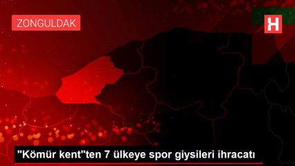 "Kömür kent"ten 7 ülkeye spor giysileri ihracatı