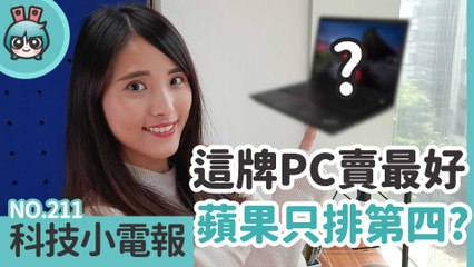 2019 年全球 PC 賣最好的 Lenovo！蘋果 MacBook 系列只排第四名 同場加映最耐操的手機竟然是這位?! 科技小電報(1/17)