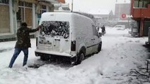 Ahlat’ta kar ve tipi esareti...Köy yolları ulaşıma kapandı