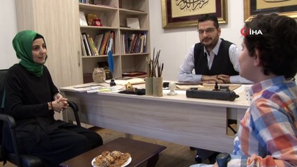 Çocuklarına geleneksel sanatı sevdirmek için kitap yazdı