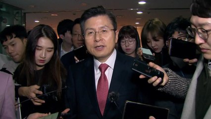 황교안 "유승민, 귀한 결단...회동 논의 있을 것" / YTN
