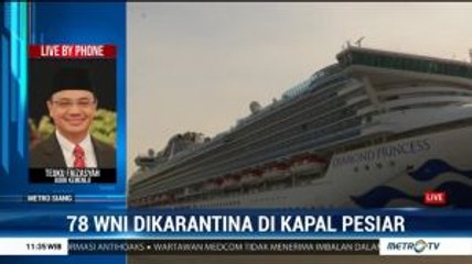 78 WNI di Kapal Pesiar Jepang Tak Terinfeksi Virus Corona