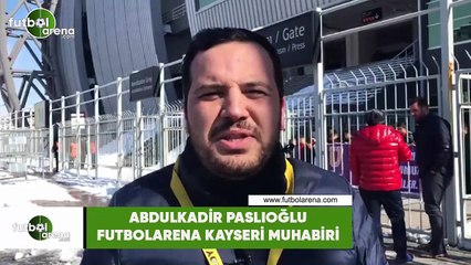 Kayserispor - Antalyaspor maçına doğru