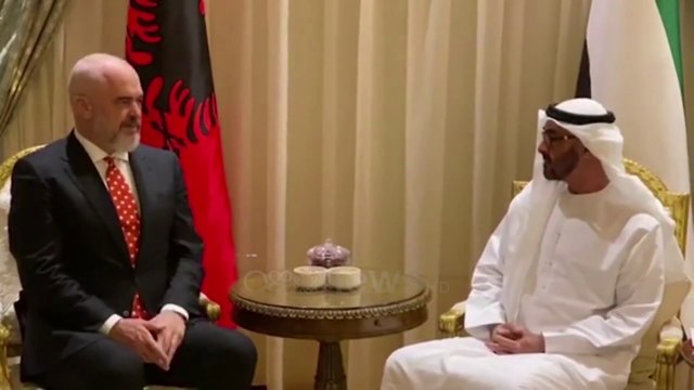 Ora News - Edi Rama në Abu Dhabi takon Princin e Kurorës Sheikh Mohamed Bin Zayed Al Nahyan